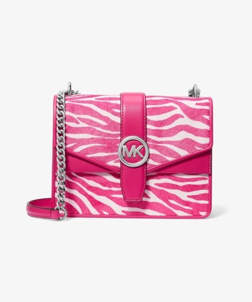MICHAEL KORS ショルダーバッグ バッグ GREENWICH ゼブラ