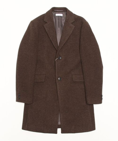 BEAUTY&YOUTH ダークブラウン チェスターコート　メンズS BEAUTY＆YOUTH UNITED ARROWS チェスターコート S ダークブラウン