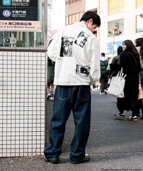 NIKE - 森山大道　NIKE マンチェスターC ジャージ　　長袖　選手支給　L niko and…（ニコアンド） シャツ 「森山大道」コラボシャツ メンズ