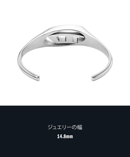 DIESEL ディーゼル バングル ブレスレット DX1597040 DIESEL ブレスレット ディーゼル アクセサリー メンズ DX1597040