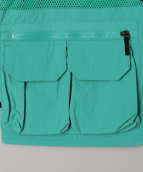 THE NORTH FACE 「THE FACE」 ナイロンベスト LARGE ブルー