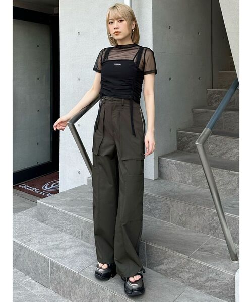 MURUA エアプラットフォームソックサンダル MURUA サンダル エアプラットフォームソックサンダル レディース