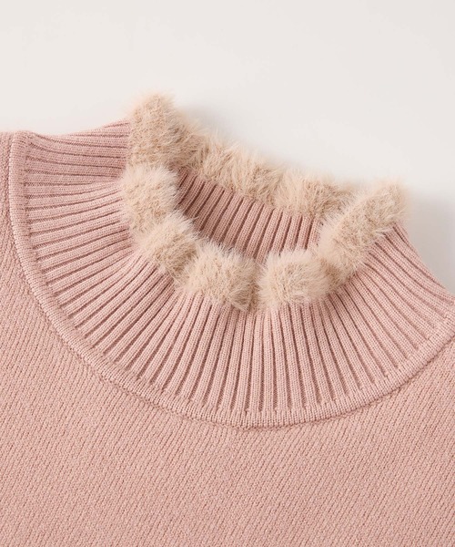 「SAISON DE PAPILLON」 タートルネックニット M アイボリー レディース_画像4