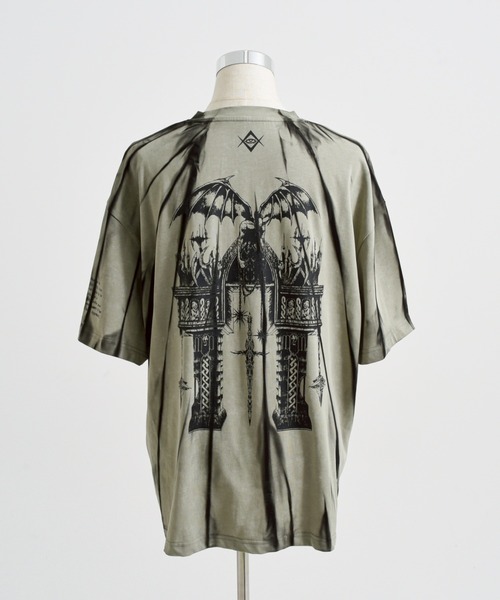 tシャツ 「REFLEM/レフレム」縛り顔料加工Tシャツ/ハーフスリーブカットソー レディース メンズ セール】『REFLEM/レフレム』縛り顔料加工Tシャツ/ハーフ