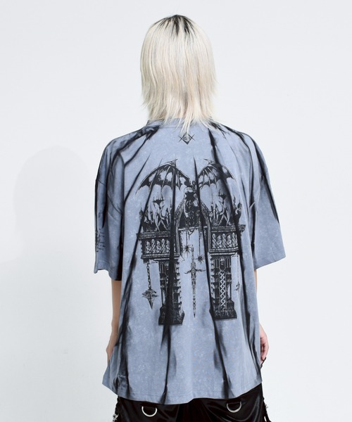 REFLEM tシャツ 「REFLEM/レフレム」縛り顔料加工Tシャツ/ハーフ