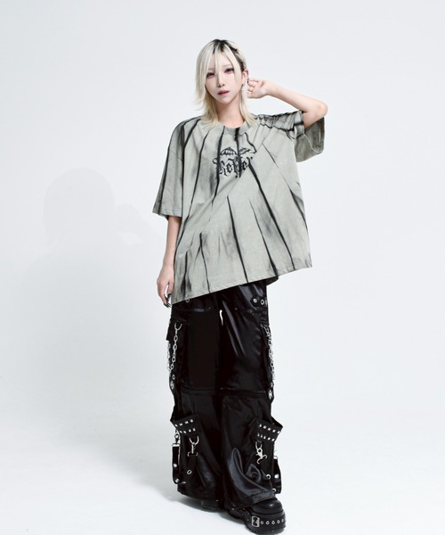 REFLEM tシャツ 「REFLEM/レフレム」縛り顔料加工Tシャツ/ハーフ
