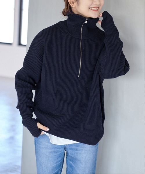 SLOBE IENA（スローブイエナ） 長袖ニット FREE グレー レディース