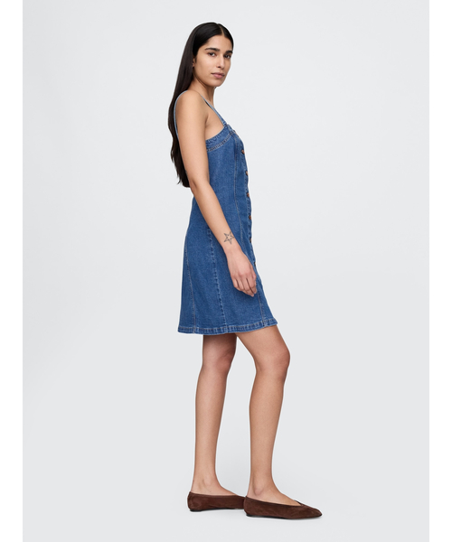 GAP ワンピース デニム ミニワンピース : ZOZOTOWN Yahoo!店