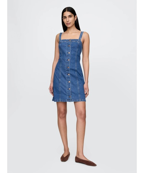 GAP ワンピース デニム ミニワンピース : ZOZOTOWN Yahoo!店