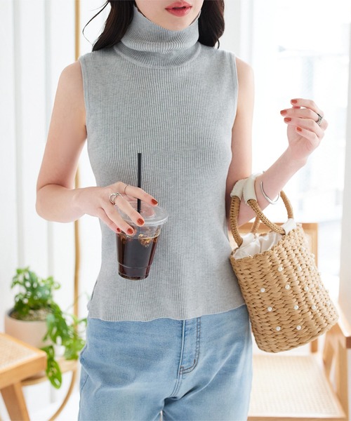 超美 [ L ] C.E SIDE RIB LOOSE NET KNIT ニット C.E SIDE RIB LOOSE NET KNIT XL