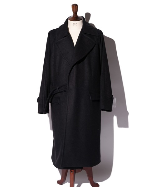 glamb（グラム） チェスターコート M ブラック メンズ : ZOZOTOWN