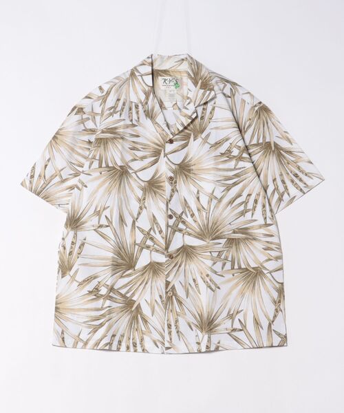 Kahiko（カヒコ） シャツ 「Kahiko」KY'S パームリーフMEN'Sアロハ