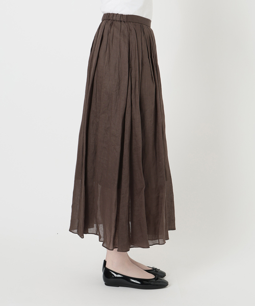 IENA スカート ラミータックギャザースカート : ZOZOTOWN Yahoo