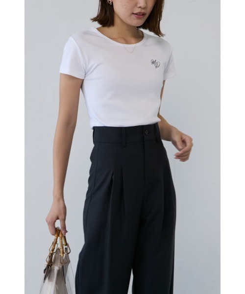 M.deux tシャツ 「スリムフィットTシャツ」 レディース