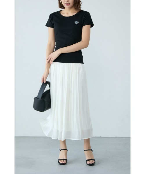 M.deux tシャツ 「スリムフィットTシャツ」 レディース