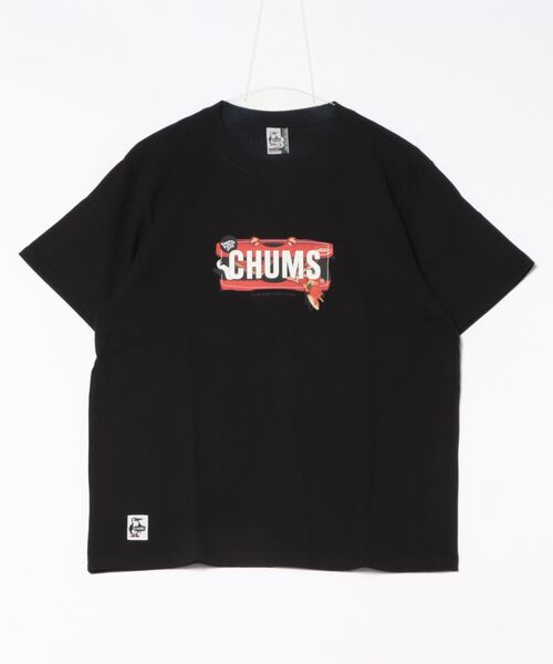 CHUMS tシャツ CHUMS/チャムス 半袖Tシャツ バックプリント