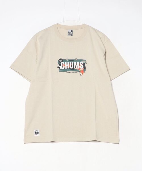 CHUMS tシャツ CHUMS/チャムス 半袖Tシャツ バックプリント