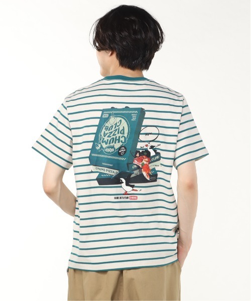 CHUMS tシャツ CHUMS/チャムス 半袖Tシャツ バックプリント