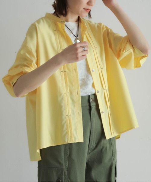 NOMBRE IMPAIR（ノンブルアンペール） リネンシャツ ブラウス シャツ