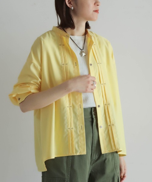 NOMBRE IMPAIR（ノンブルアンペール） リネンシャツ ブラウス シャツ