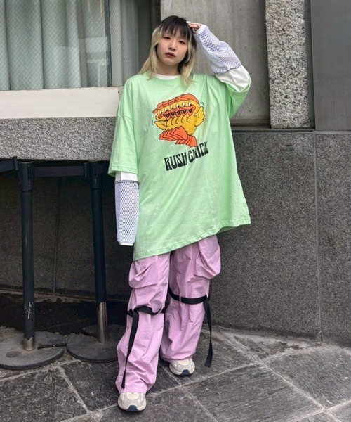tシャツ SUGARY TIMES BIG BIG Tシャツ レディース メンズ セール】SUGARY TIMES BIG BIG Tシャツ（Tシャツ/カットソー