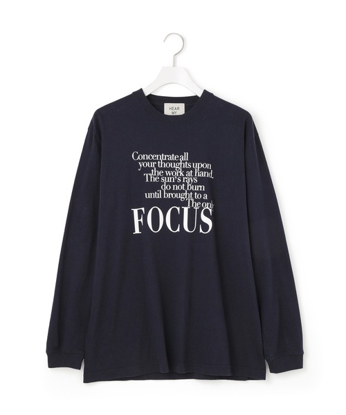 tシャツ 「HEAR MY NAME（ヒア マイネーム）」LS TEE レディース HEAR MY NAME tシャツ 「HEAR NAME（ヒア マイネーム）」LS TEE
