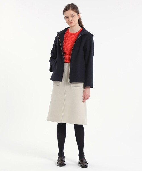 マッキントッシュフィロソフィー ジップ ジャケット アウター ネイビー