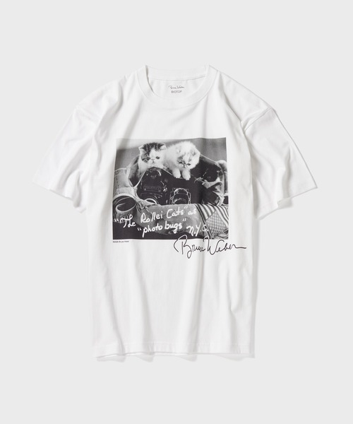 BIOTOP tシャツ 「Bruce Weber for BIOTOP」 Photo T-shirts