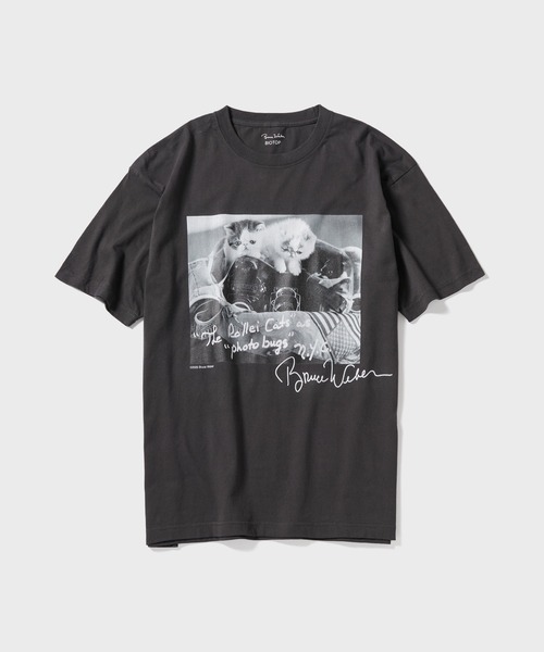 ブルースウェーバー フォト Tシャツ ビオトープからブルース・ウェーバー撮り下ろしフォトTシャツを