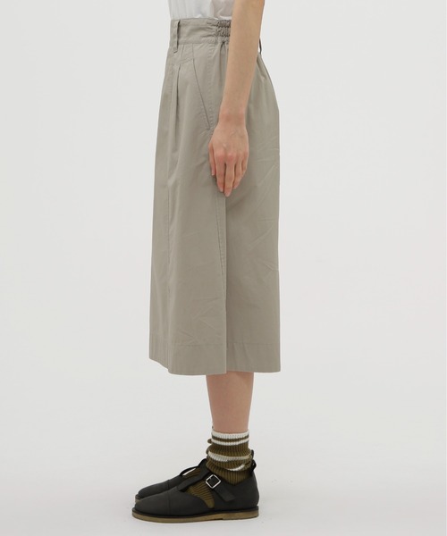 MHL. スカート FINE COMPACT COTTON POPLIN : ZOZOTOWN Yahoo!店