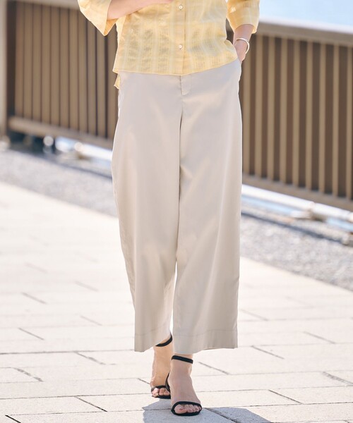 Ｊ.press 【洗える・接触冷感・撥水・UVカット】タスランチノ パンツ J.PRESS（J.プレス） チノパン 「洗える・接触冷感・撥水・UVカット