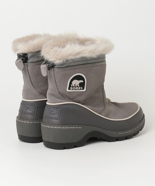 「SOREL」 ショートブーツ 22.5cm グレー レディース_画像2