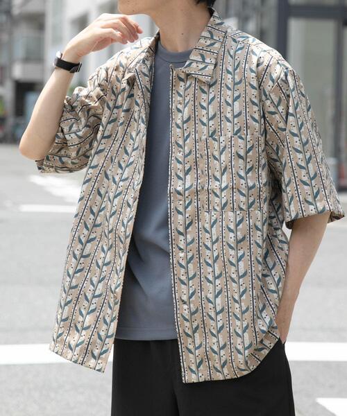 ITEMS URBANRESEARCH（アイテムズ アーバンリサーチ） シャツ リーフ