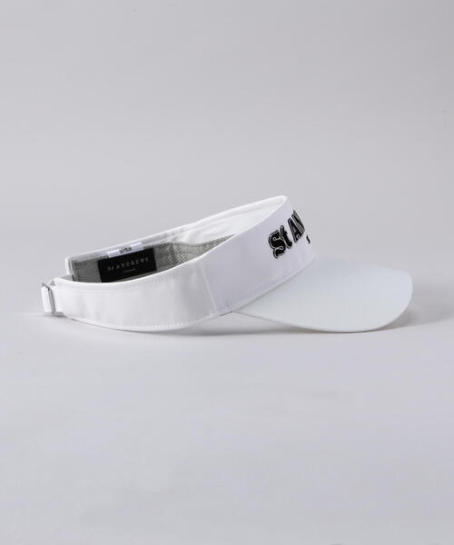 St ANDREWS サンバイザー 「St ANDREWS」撥水撥油加工 TCツイルロゴ