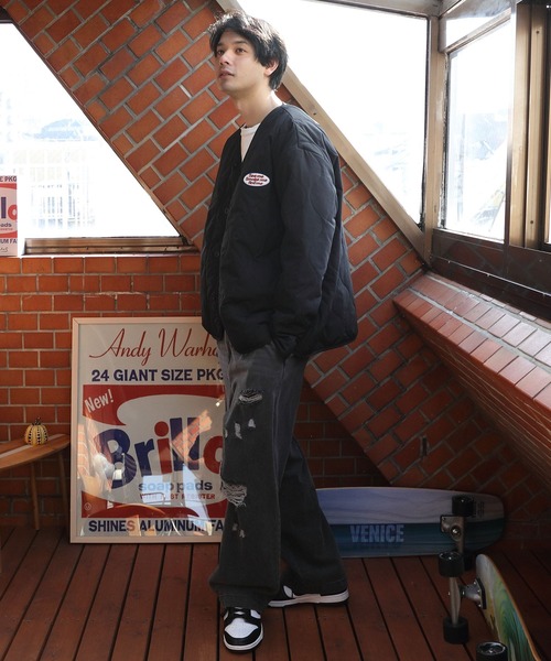 「８(eight)」 「shaggy」ジャケット LARGE モカ メンズ_画像5