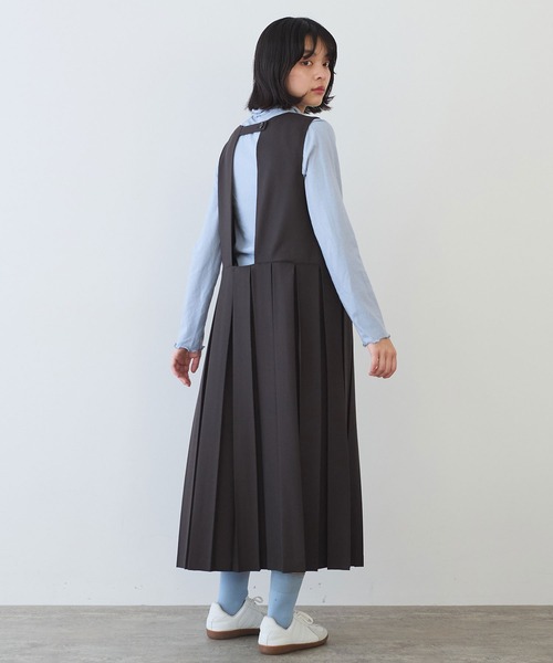 ワンピース 2/60 サキソニー プリーツワンピースの画像