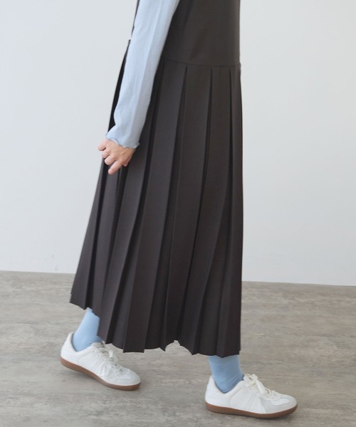 ワンピース 2/60 サキソニー プリーツワンピースの画像
