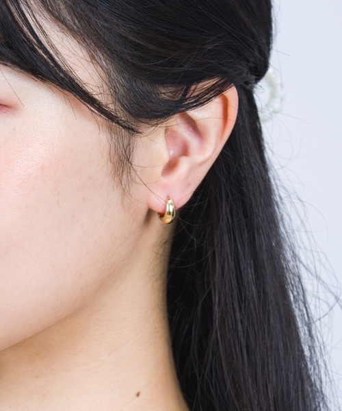 TOMWOOD Ice Huggers Gold ピアス TOM WOOD TOMWOOD トムウッド ピアス Ice Huggies Gold アイス