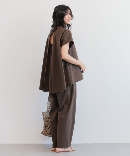 【美品】BARNYARDSTORM ステッチテーパードパンツ BARNYARDSTORM パンツ / リネンストレッチテーパードパンツ