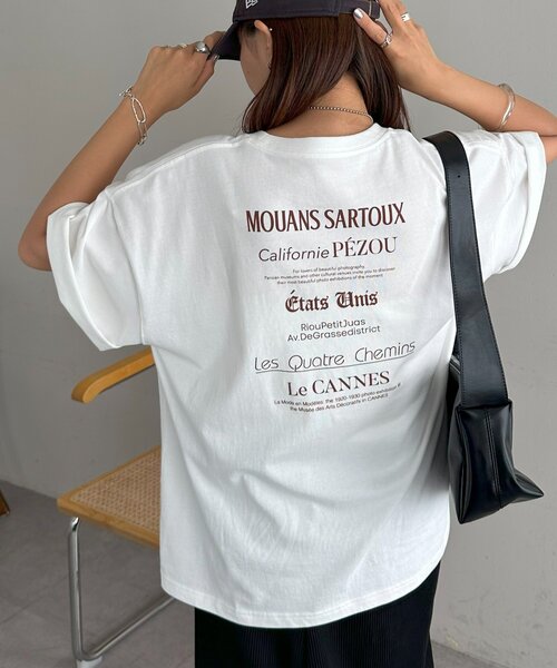 C.P. Company ユニセックス グラフィック ロゴ Tシャツ 関送料込 Discoat tシャツ 「ユニセックス」ミックスフォントバック