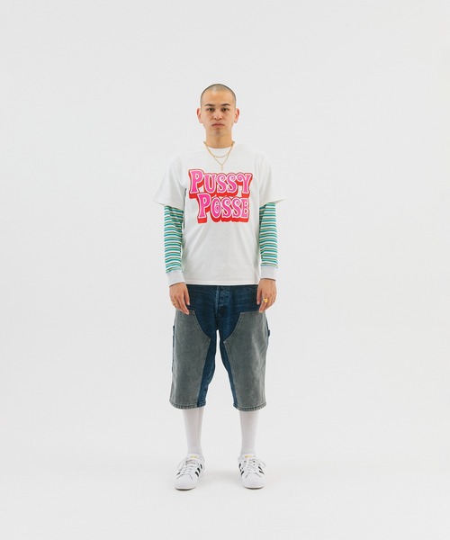 WOKE EDGE（ウォークエッジ） tシャツ Pussy Posse Tee メンズ