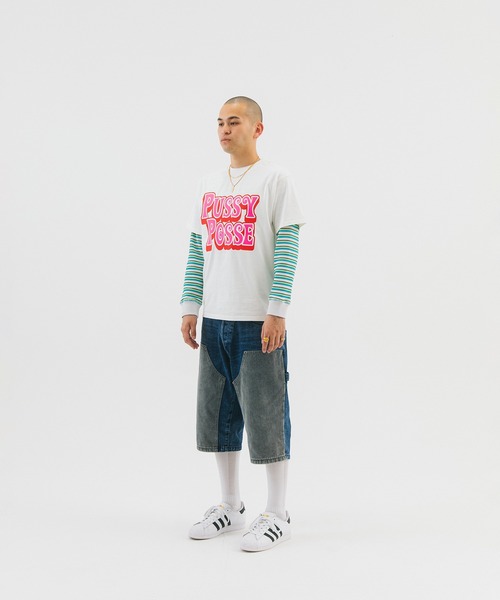 WOKE EDGE（ウォークエッジ） tシャツ Pussy Posse Tee メンズ