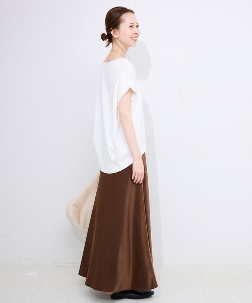 ゆぅ【SLOBE IENA】 SLOBE IENA tシャツ 「WEB限定/追加」ダンボールポンチ
