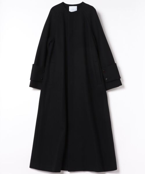 UN3D.（アンスリード） ノーカラーコート 36 ブラック レディース