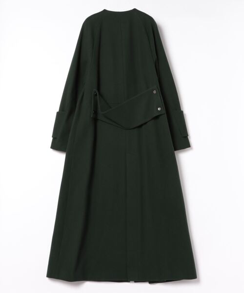 完売品✨UN3D. アンスリード アシンメトリー コート ノーカラー ブラック UN3D.（アンスリード） ノーカラーコート 36 ブラック レディース