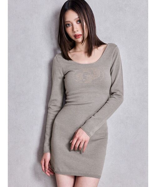 GYDA（ジェイダ） ワンピース レッグウォーマーSET GD インターシャ