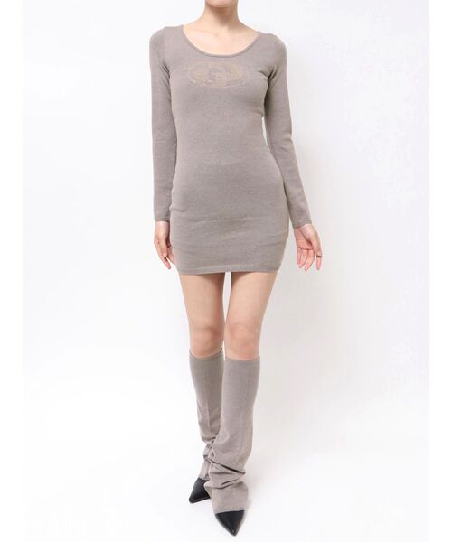 GYDA（ジェイダ） ワンピース レッグウォーマーSET GD インターシャ