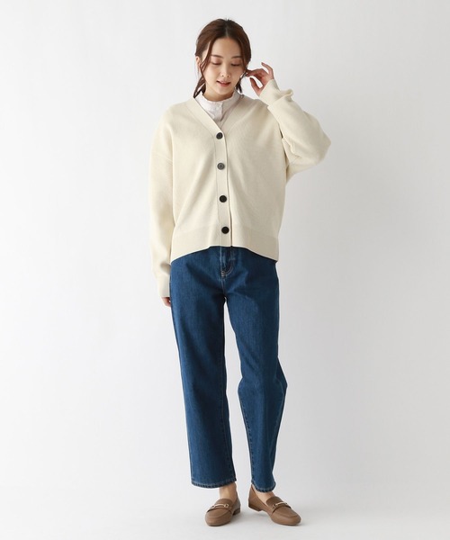 「GLOBAL WORK」 長(zhǎng)袖ブラウス MEDIUM ブルー系その他5 レディース