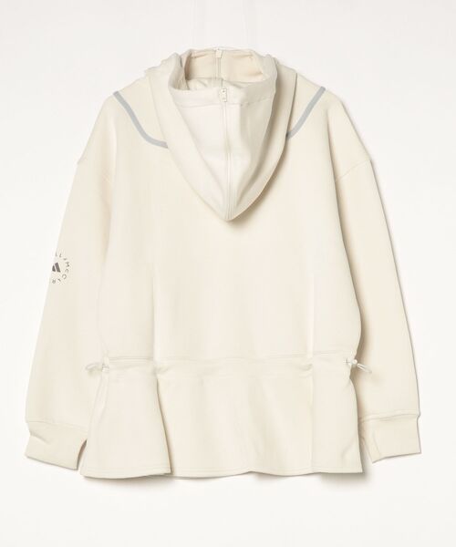 パーカー adidas By Stella McCartney ペプラム フーディー / ハーフジップ / アディダス adidas レディース adidas by Stella McCartney パーカー By ペプラム フーディー