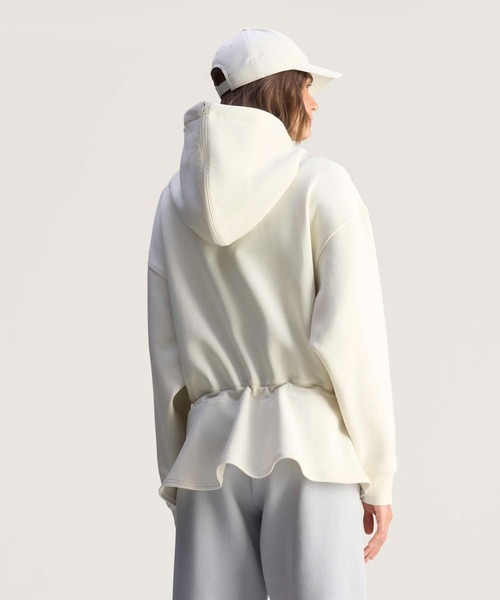 パーカー adidas By Stella McCartney ペプラム フーディー / ハーフジップ / アディダス adidas レディース adidas by Stella McCartney パーカー By ペプラム フーディー